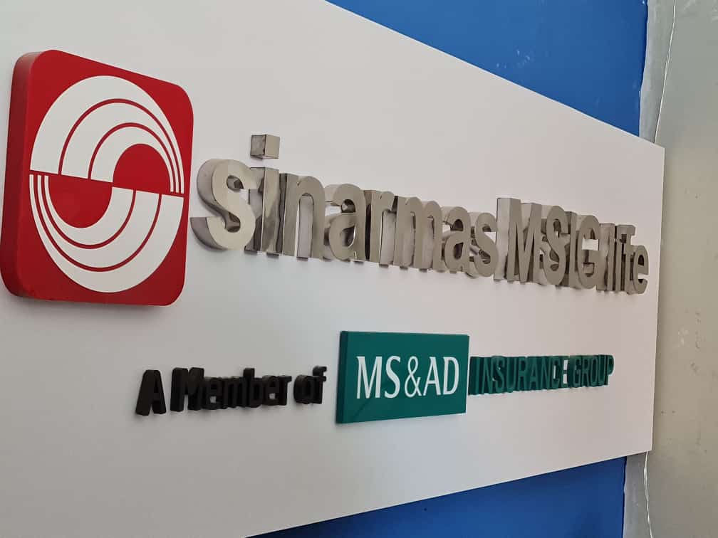 Huruf timbul stainless