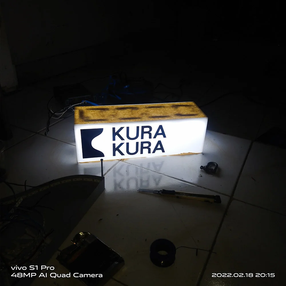 neon box akrilik