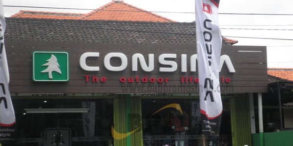 Huruf timbul acrylic di bali