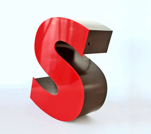 Huruf timbul acrylic